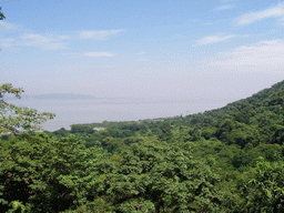 View on the coastline of Elephanta Island