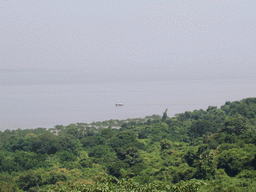 View on the coastline of Elephanta Island
