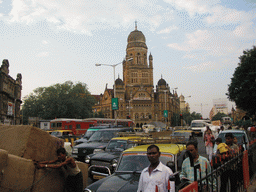 The train station Chhatrapati Shivaji Terminus or Victoria Terminus
