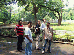 Tim, Rick, Anand`s brothers and Parag at Victoria Gardens