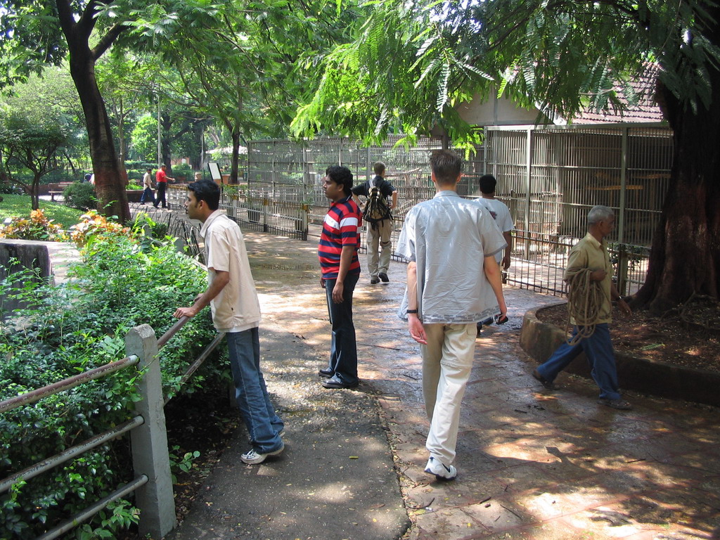 Rick, David, Anand`s brothers and Parag at Victoria Gardens