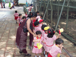 School class at Victoria Gardens