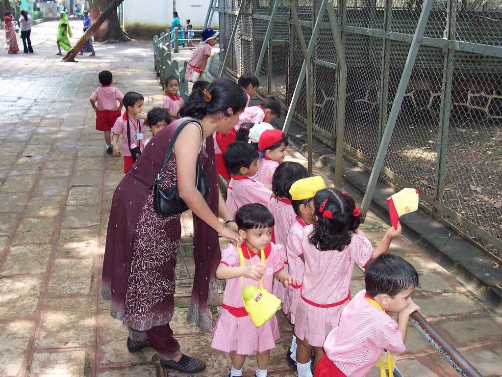 School class at Victoria Gardens