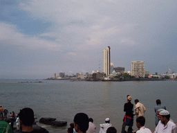 Skyline of Mumbai, from the Haji Ali Dargah mosque