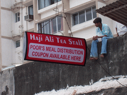 Sign of the Haji Ali Tea Stall