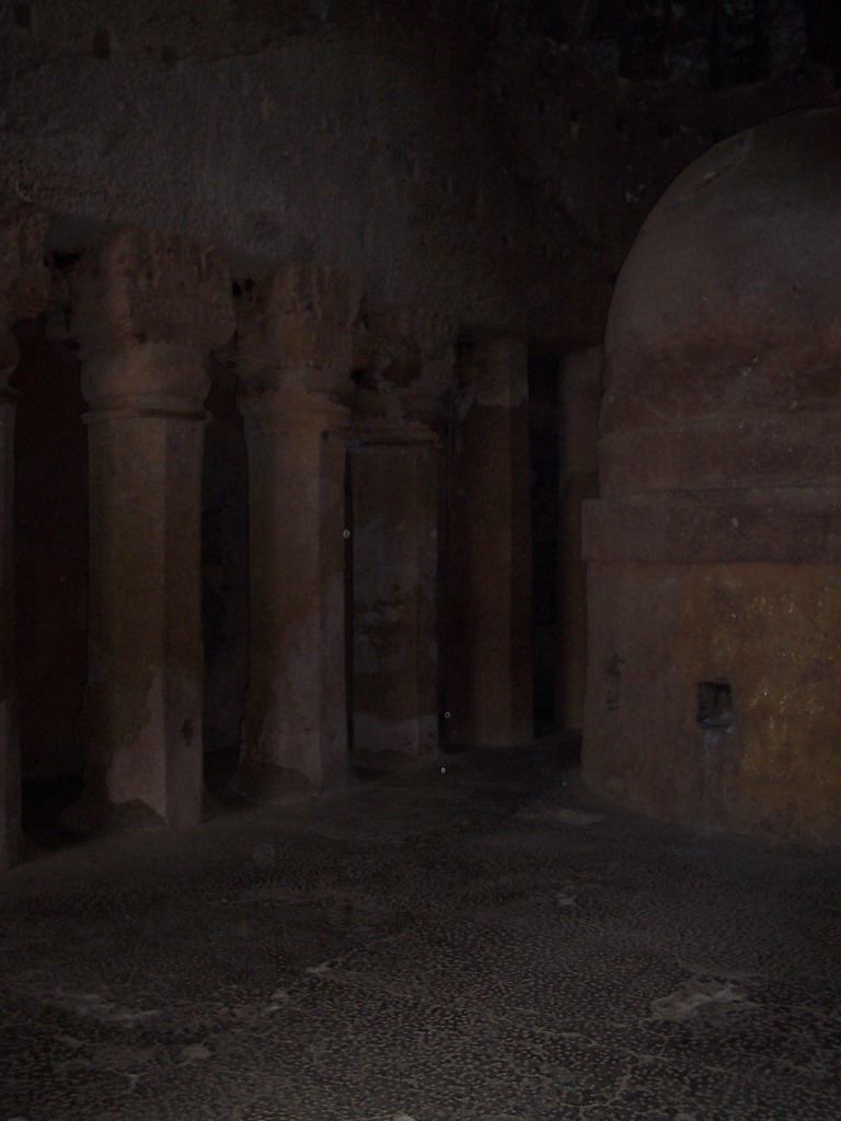 Inside a Kanheri Cave