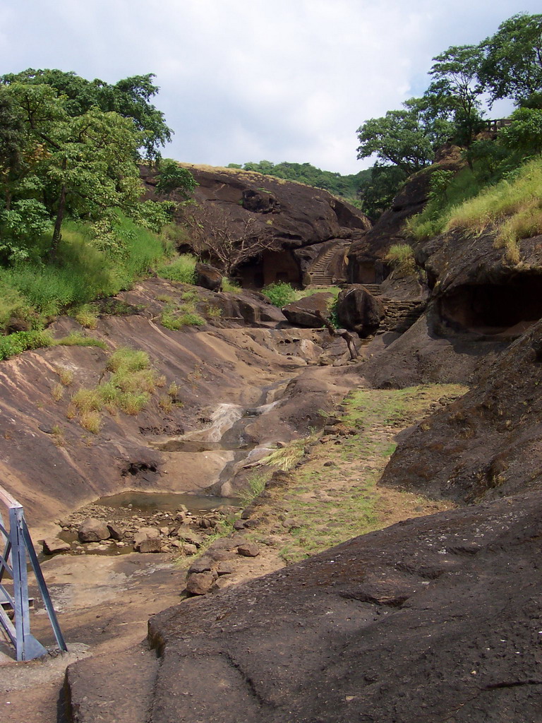 Hills with the Kanheri Caves