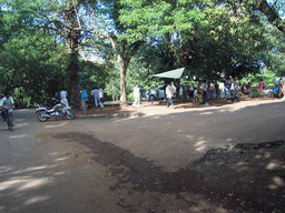 Bollywood film set at Film City