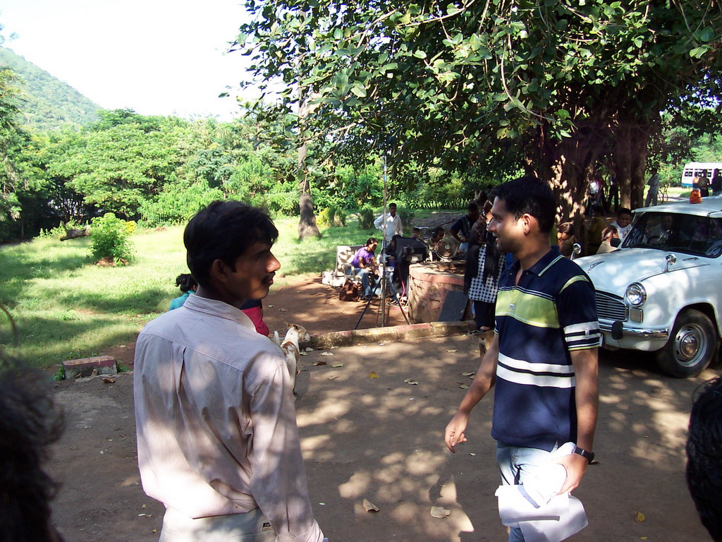 Bollywood film set at Film City