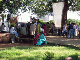 Bollywood film set at Film City