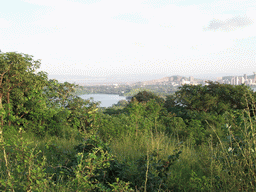 View on Mumbai from a hill near Film City