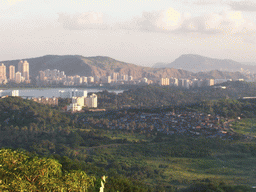 View on Mumbai from a hill near Film City