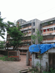 The apartment building of Anand`s family