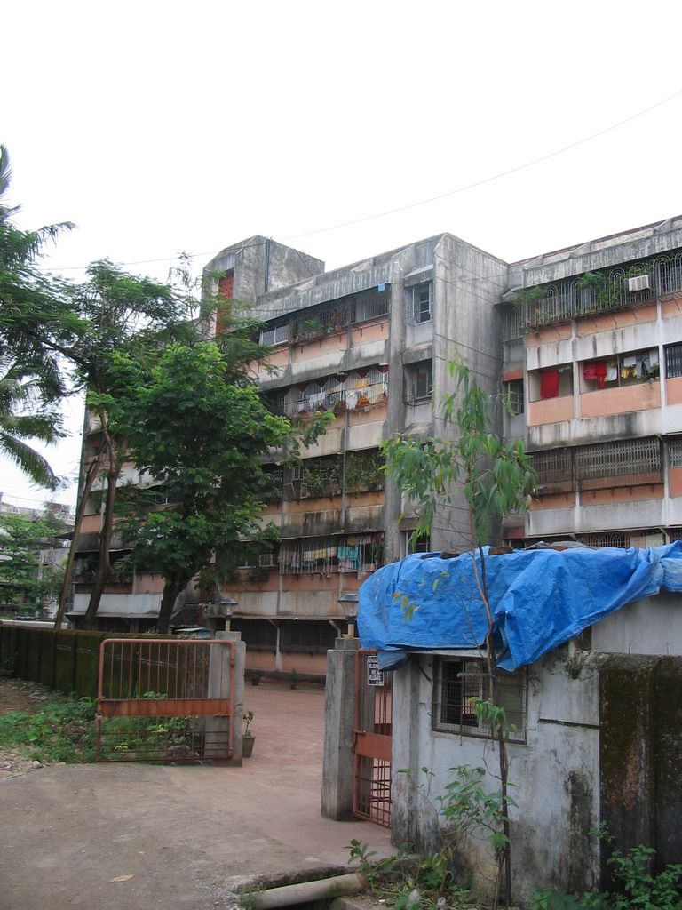 The apartment building of Anand`s family
