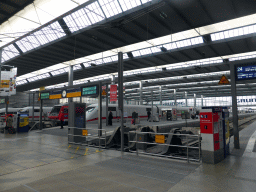 Main hall of the München Hauptbahnhof railway station