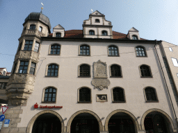 South side of the main building of the Stadtsparkasse München savings bank at the Tal street