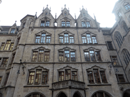 North side of the inner square of the Neues Rathaus building