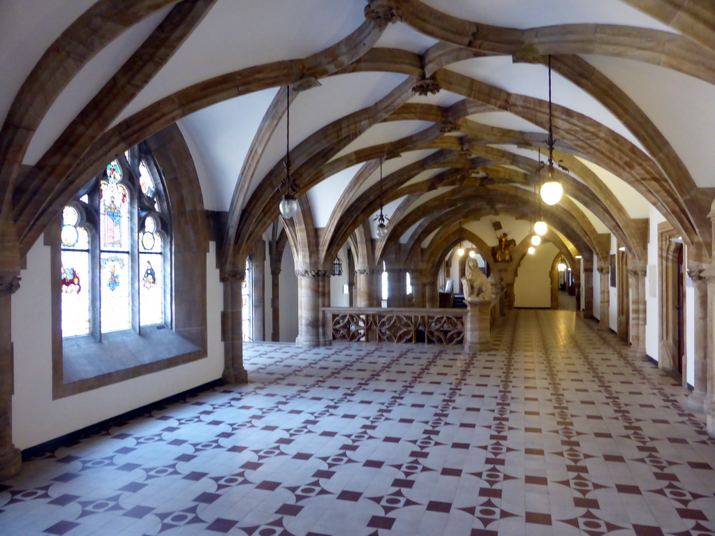 Hallway at the Neues Rathaus building