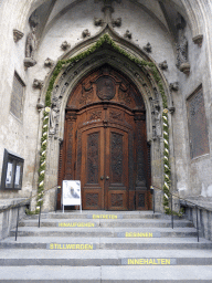 South entrance of the Frauenkirche church