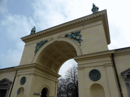Gate from the Odeonsplatz square to the Hofgarten garden