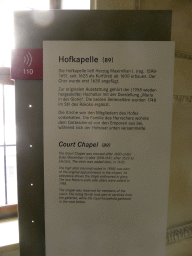 Explanation on the Court Chapel at the Munich Residenz palace