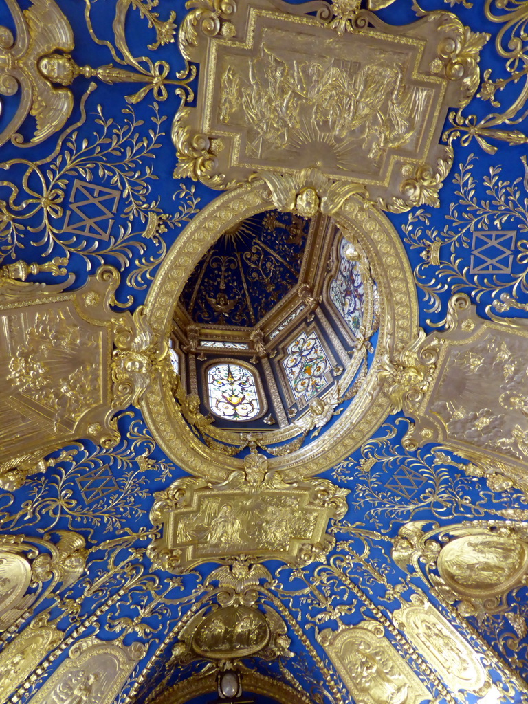 Ceiling of the Rich Chapel at the Upper Floor of the Munich Residenz palace