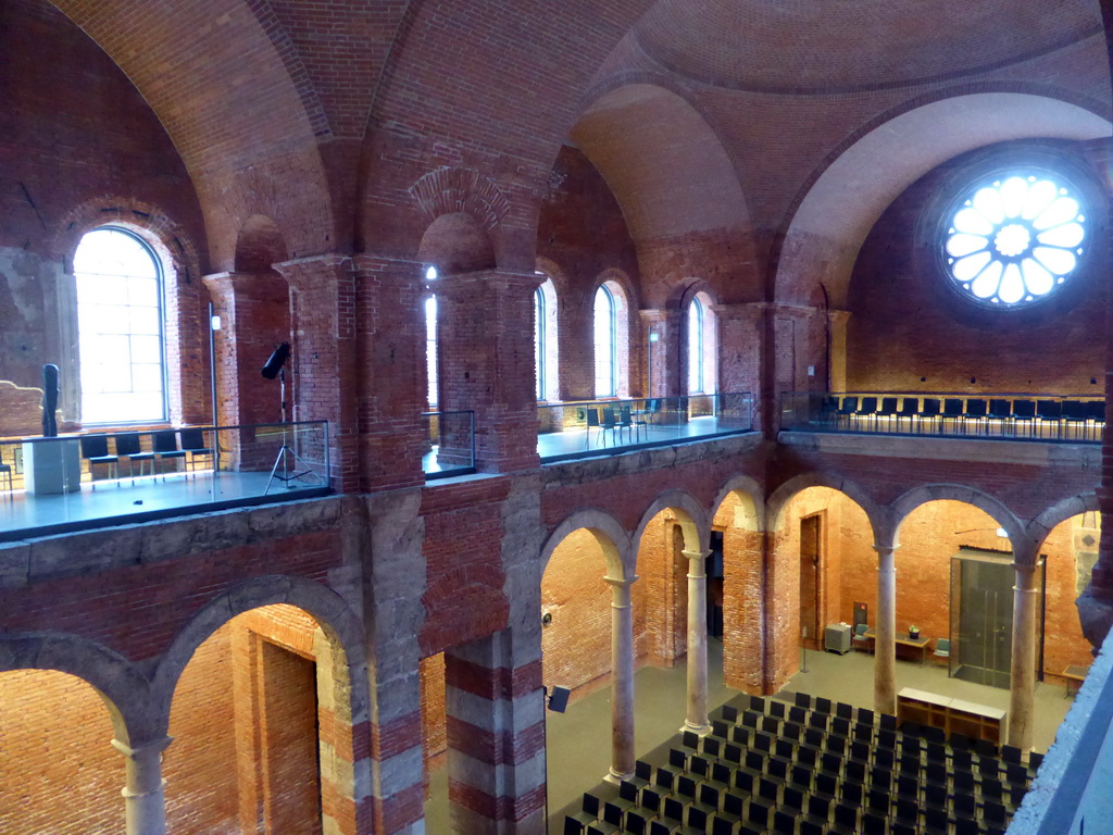 Nave of the Court Church of All Saints at the Munich Residenz palace, viewed from the Upper Floor