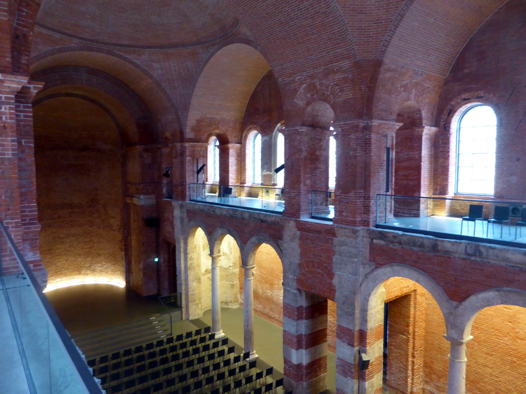 Nave and apse of the Court Church of All Saints at the Munich Residenz palace, viewed from the Upper Floor