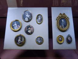 Miniature paintings at the Nottbohm Collection of Miniatures at the Upper Floor of the Munich Residenz palace
