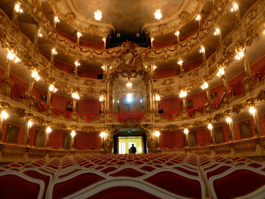 Back of the Cuvilliés Theatre, with the electoral loge