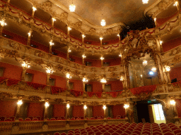 Right back of the Cuvilliés Theatre, with the electoral loge