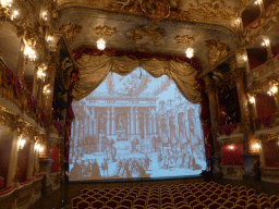 Front and stage of the Cuvilliés Theatre