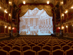 Front and stage of the Cuvilliés Theatre