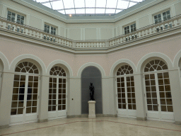 Inner Courtyard of the Cuvilliés Theatre, with a statue