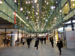 Interior of the Fünf Höfe shopping mall at the Theatinerstraße street