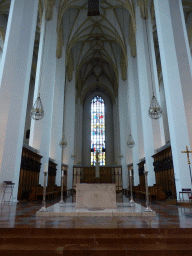 Apse and altar of the Frauenkirche church