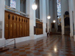 Right side of the ambulatory of the Frauenkirche church