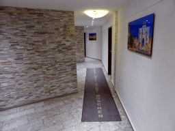Hallway in Building C of the Central Hotel Apart München