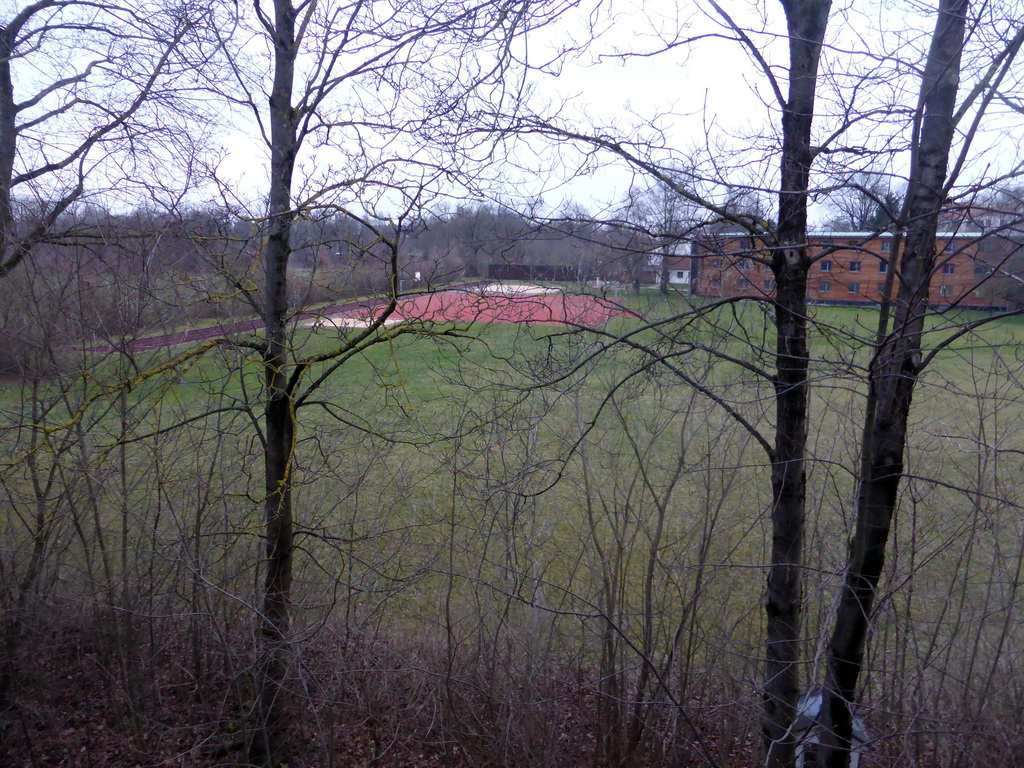 View from the balcony of Tim`s room in Building C of the Central Hotel Apart München