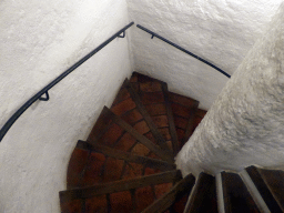Staircase leading to the Alterlagerkeller basement of the Augustiner Keller beer hall