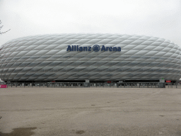 Front of the Allianz Arena stadium