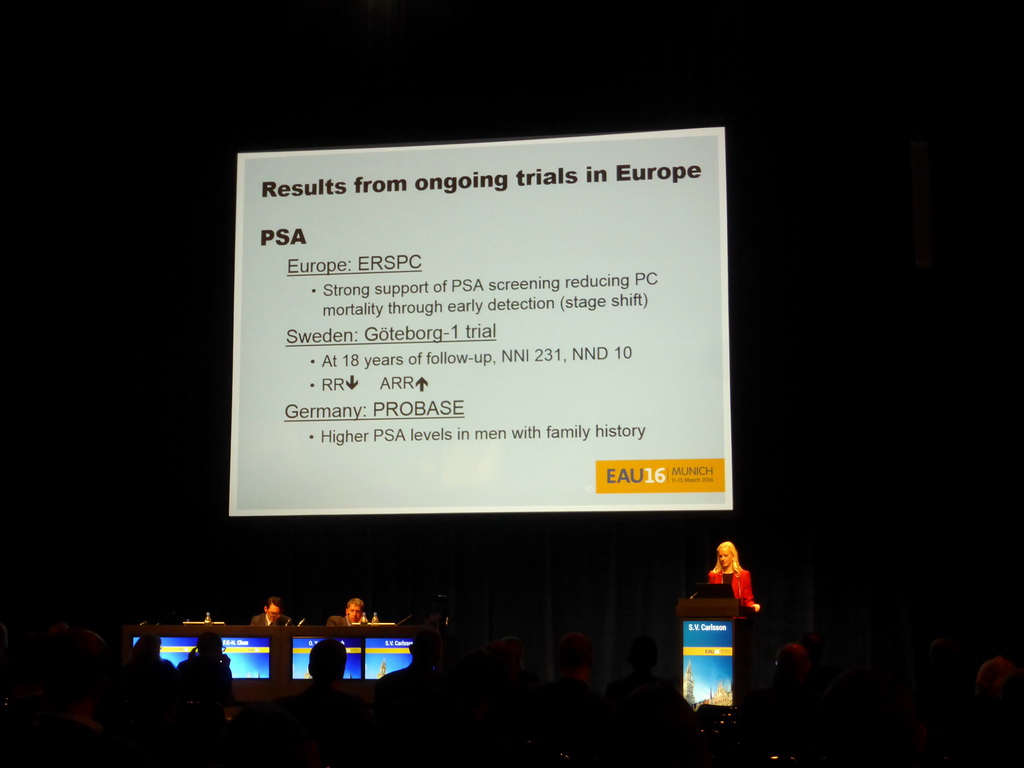 Summary of poster session 8 at the Stockholm room of the EAU16 conference at Hall B2 of the International Congress Center Munich