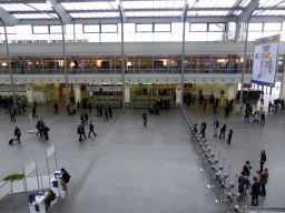 Registration area of the EAU16 conference at the International Congress Center Munich, viewed from the First Floor