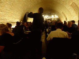 Participants of the EAU16 conference having dinner at the Augustiner Klosterwirt restaurant