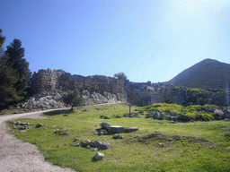 Entrance road to the Acropolis of Mycenae