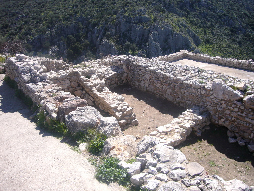 Ruins of the Temples of Historical Times on the Hilltop