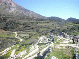 Back side of the Acropolis of Mycenae