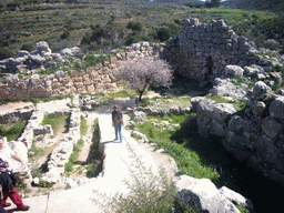 Back side of the Acropolis of Mycenae