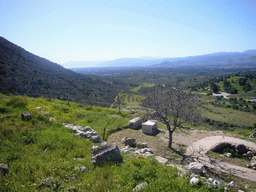 Front side of the Acropolis of Mycenae