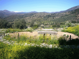 Excavations near the museum of the Acropolis of Mycenae